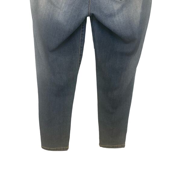 Democracy Jeans "Ab" Solution 10 Blue Womens Mid Rise Ankle Medium Wash Denim - Picture 8 of 8